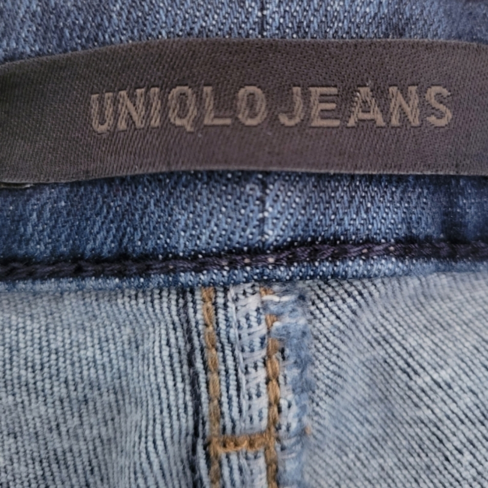 Uniqlo Skinny Tapered Denim Jeans Size 4‎ - Picture 4 of 4